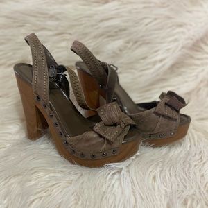Jessica Simpson Wedge Sandal Size 10B/40